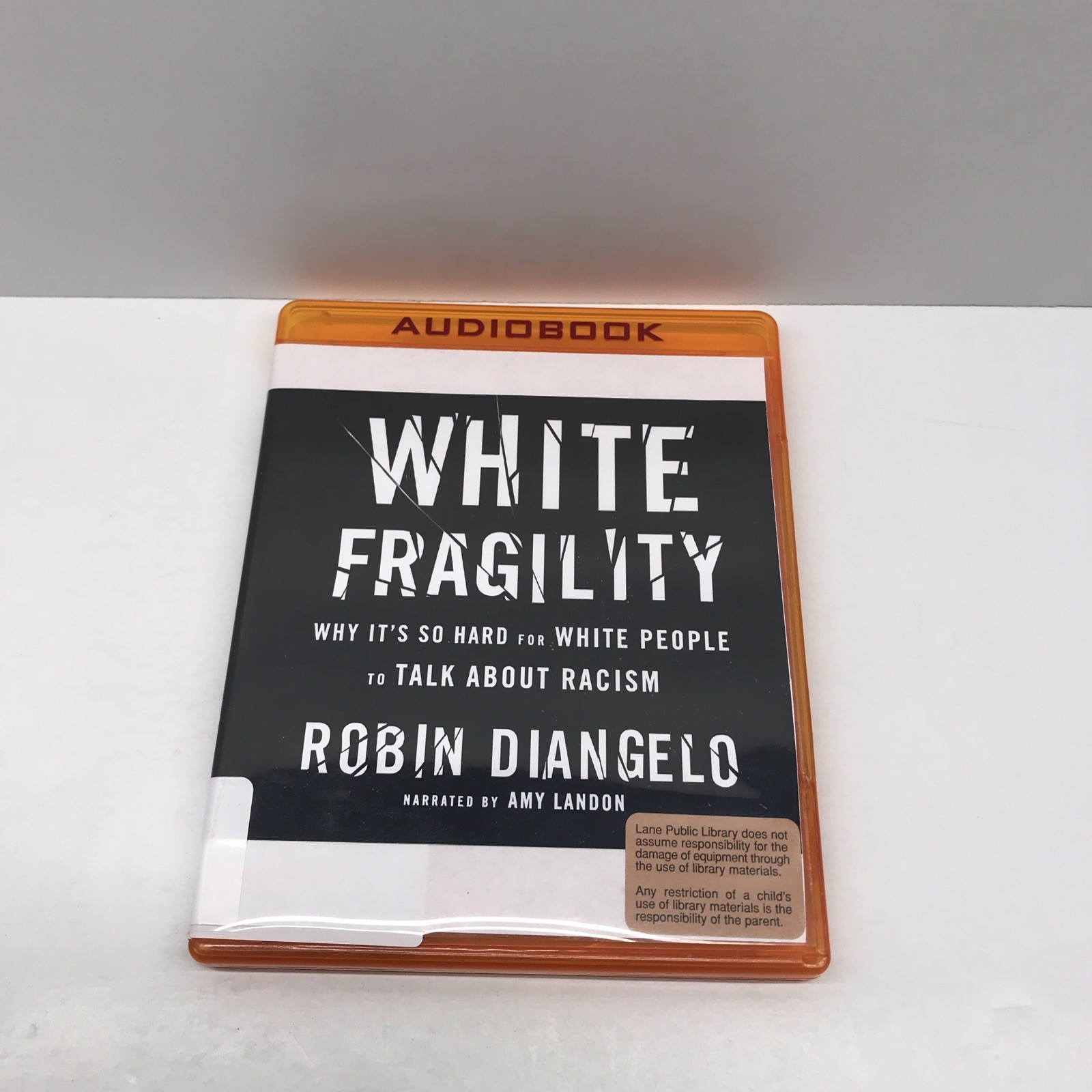 White Fragility~Robin Diangelo~2018 Beacon MP3 Audio CD