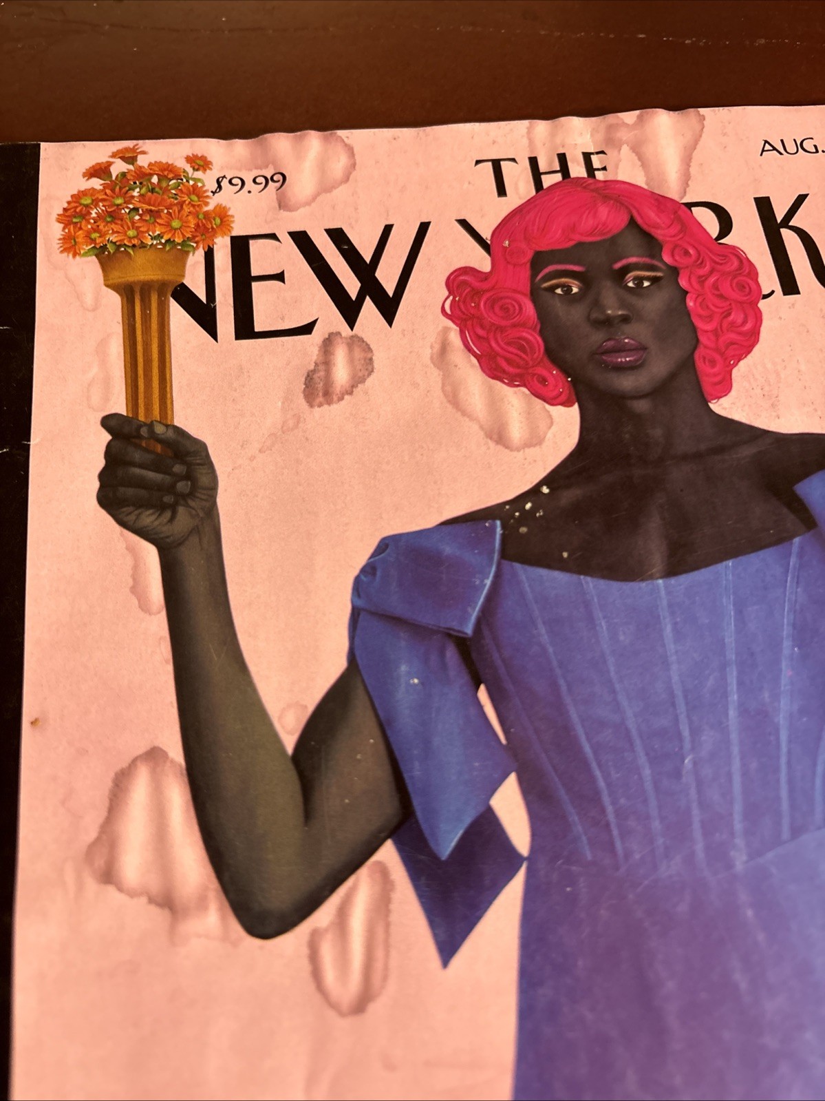 THE NEW YORKER Magazine (August 11 &18 2025) Trans Forming Liberty Amy Sherald