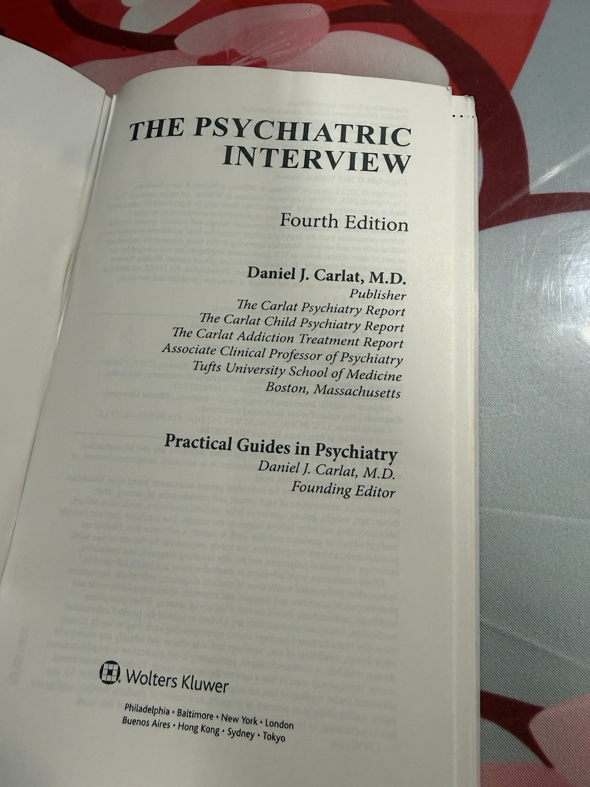 Psychiatric Interview by Daniel Carlat (2016, Trade Paperback)