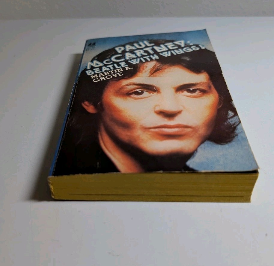 1978 Paul McCartney: Beatle With Wings! Martin A. Grove Manor Paperback Book