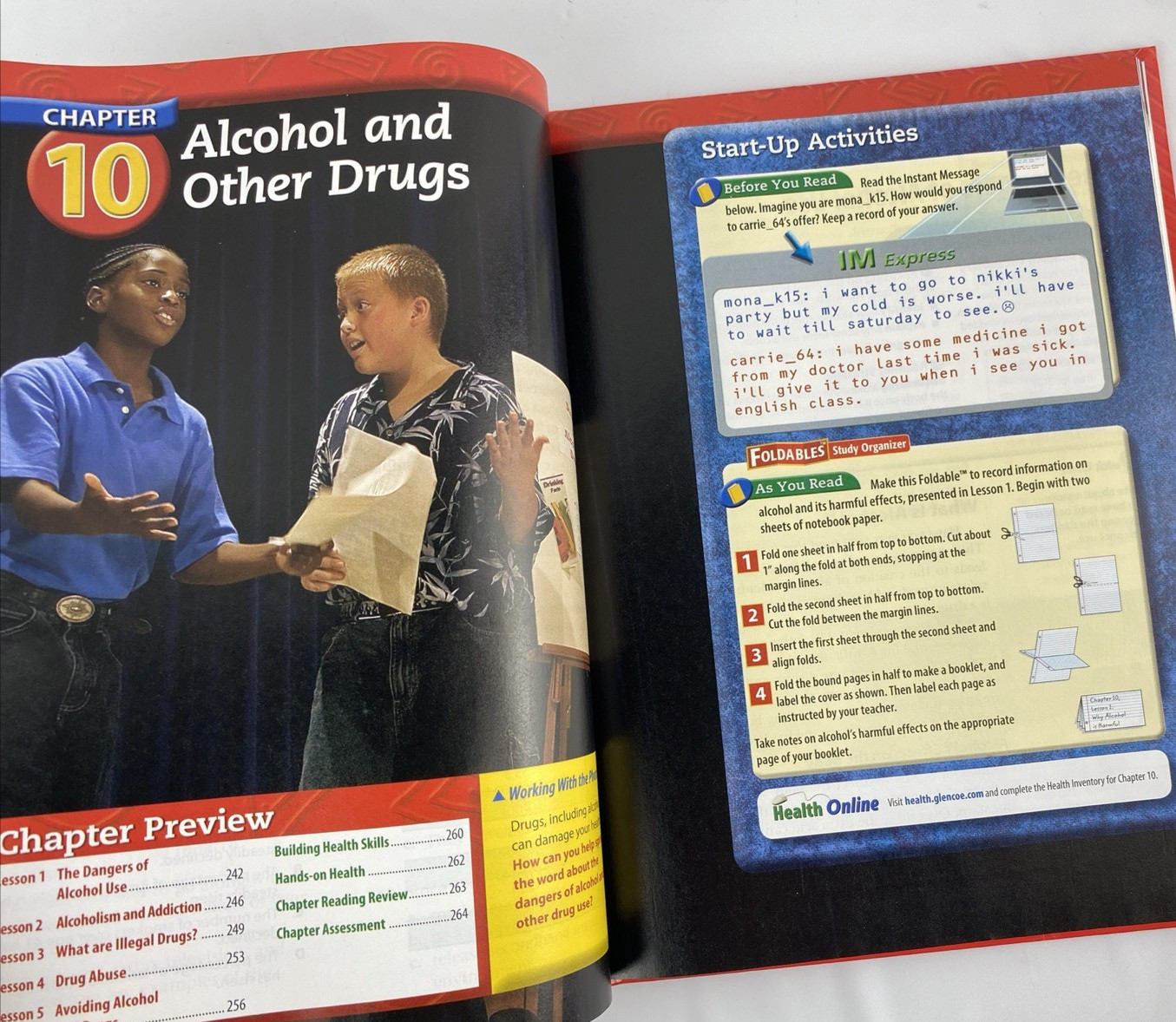 Teen Health Course 1 Student Edition Hardcover Textbook Homeschool Grades 6-8