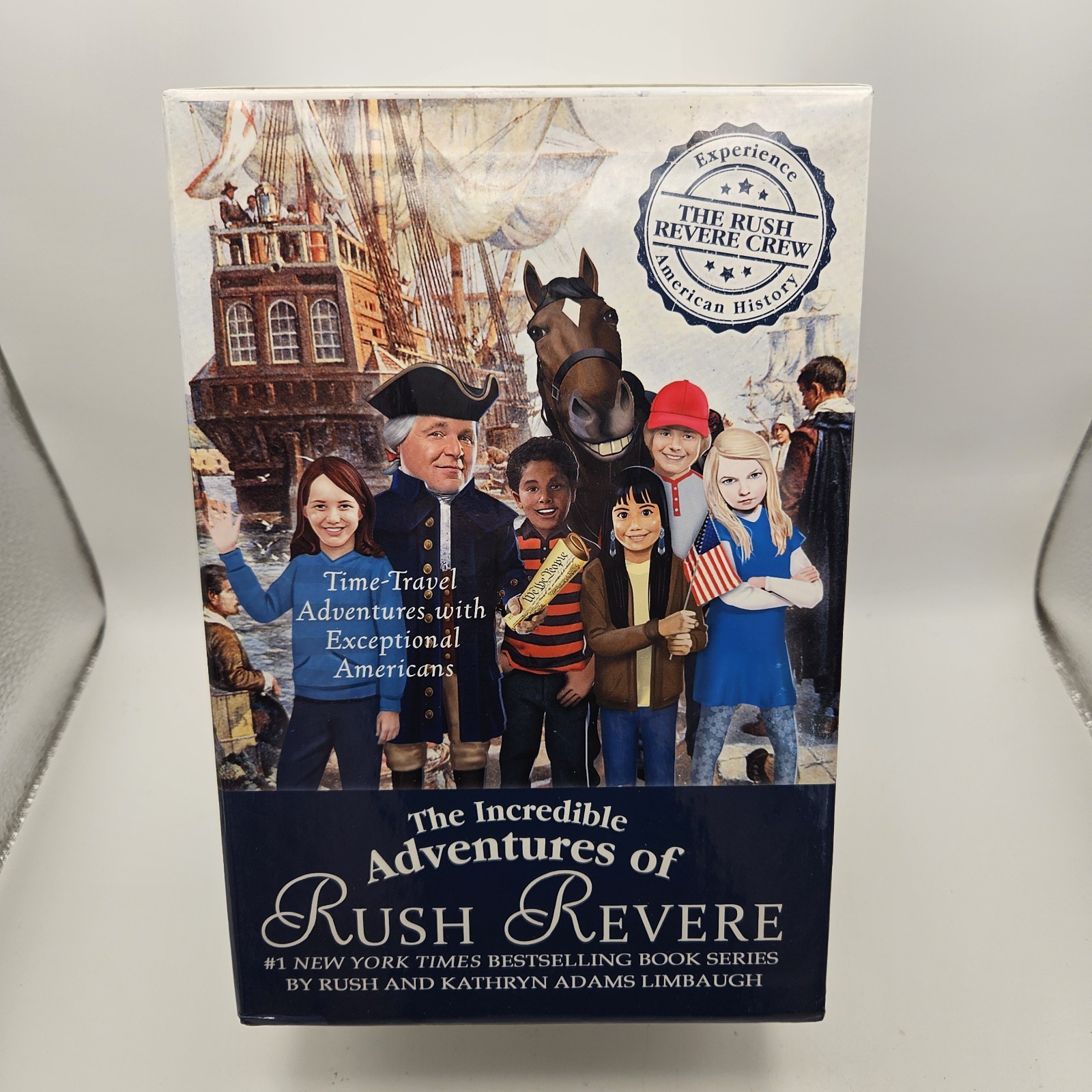 Incredible Adventures of Rush Revere, Time Travel Adventures, 5-Book Set, Unread