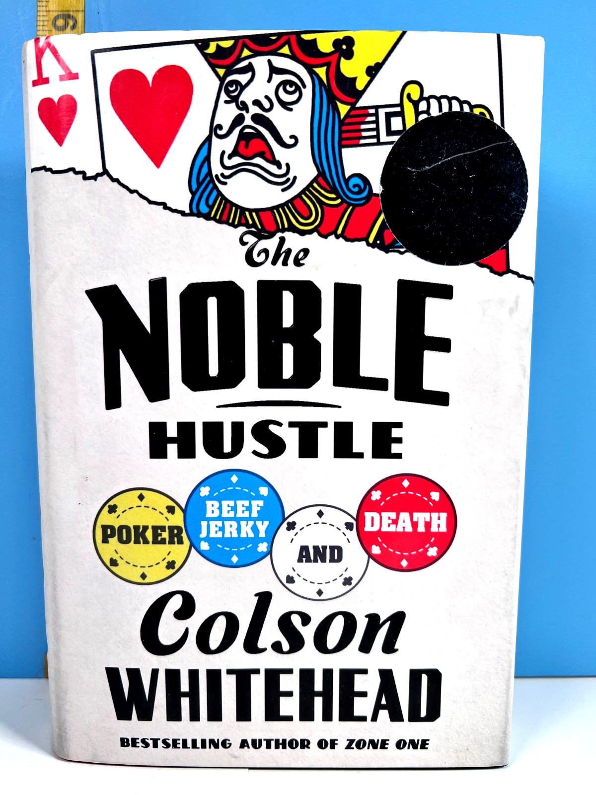 The Noble Hustle by Colson Whitehead HCDJ Autographed Copy Sharp!!