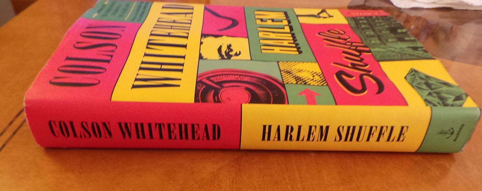 Harlem Shuffle Colson Whitehead HCwDJ stated 1st/1st w full number line 2021 NF