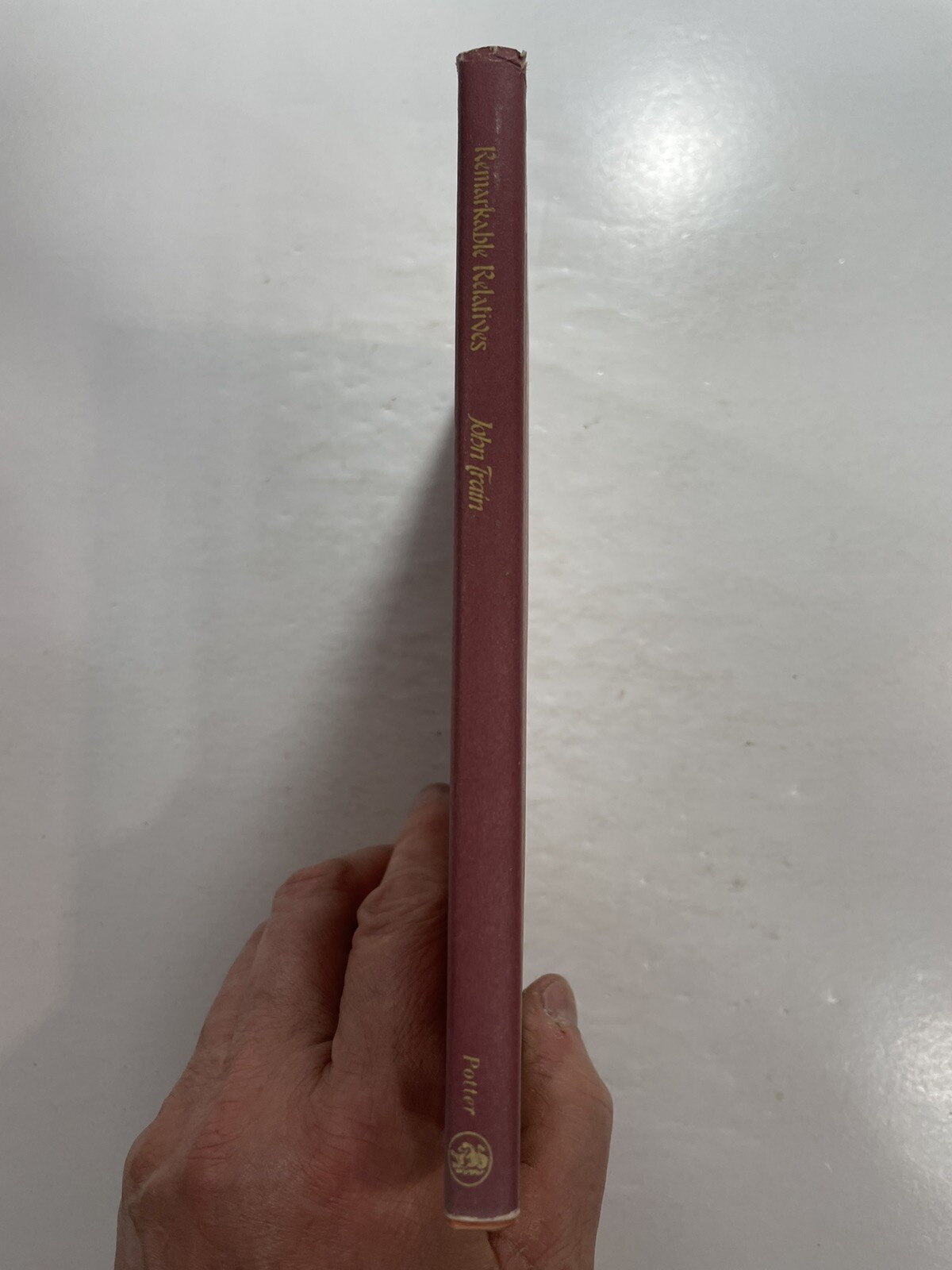 John Train REMARKABLE RELATIVES 1st Edition 1st Printing Clarkson N. Potter