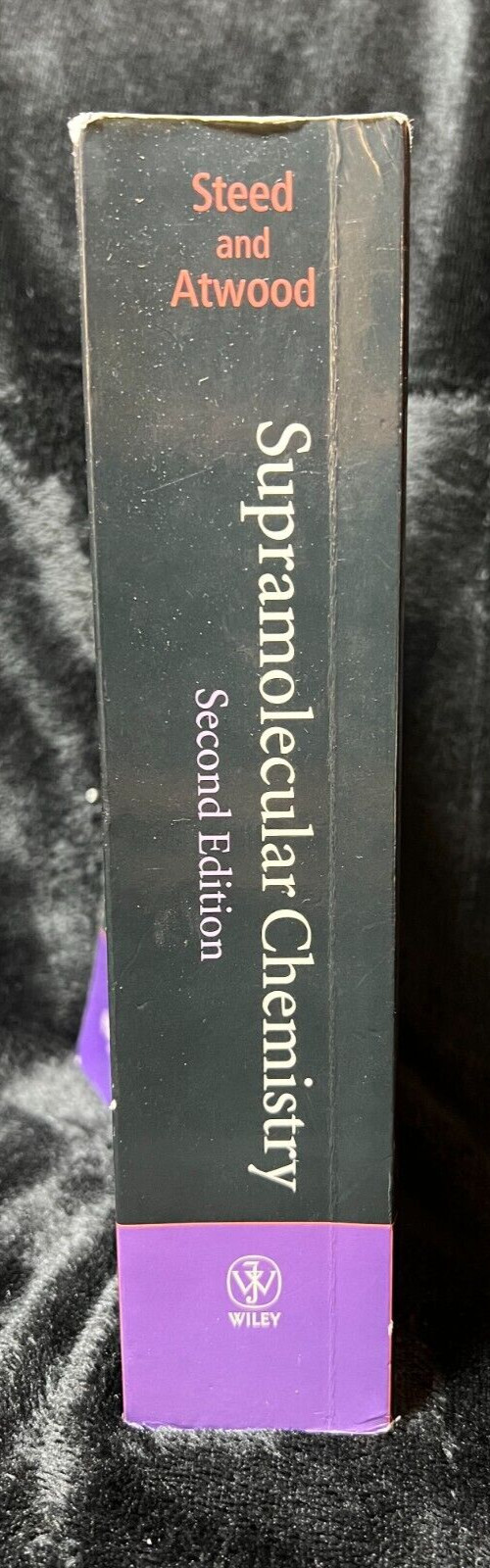 Supramolecular Chemistry 2nd Edition Jonathan W. Steed Jerry Atwood VG (English)