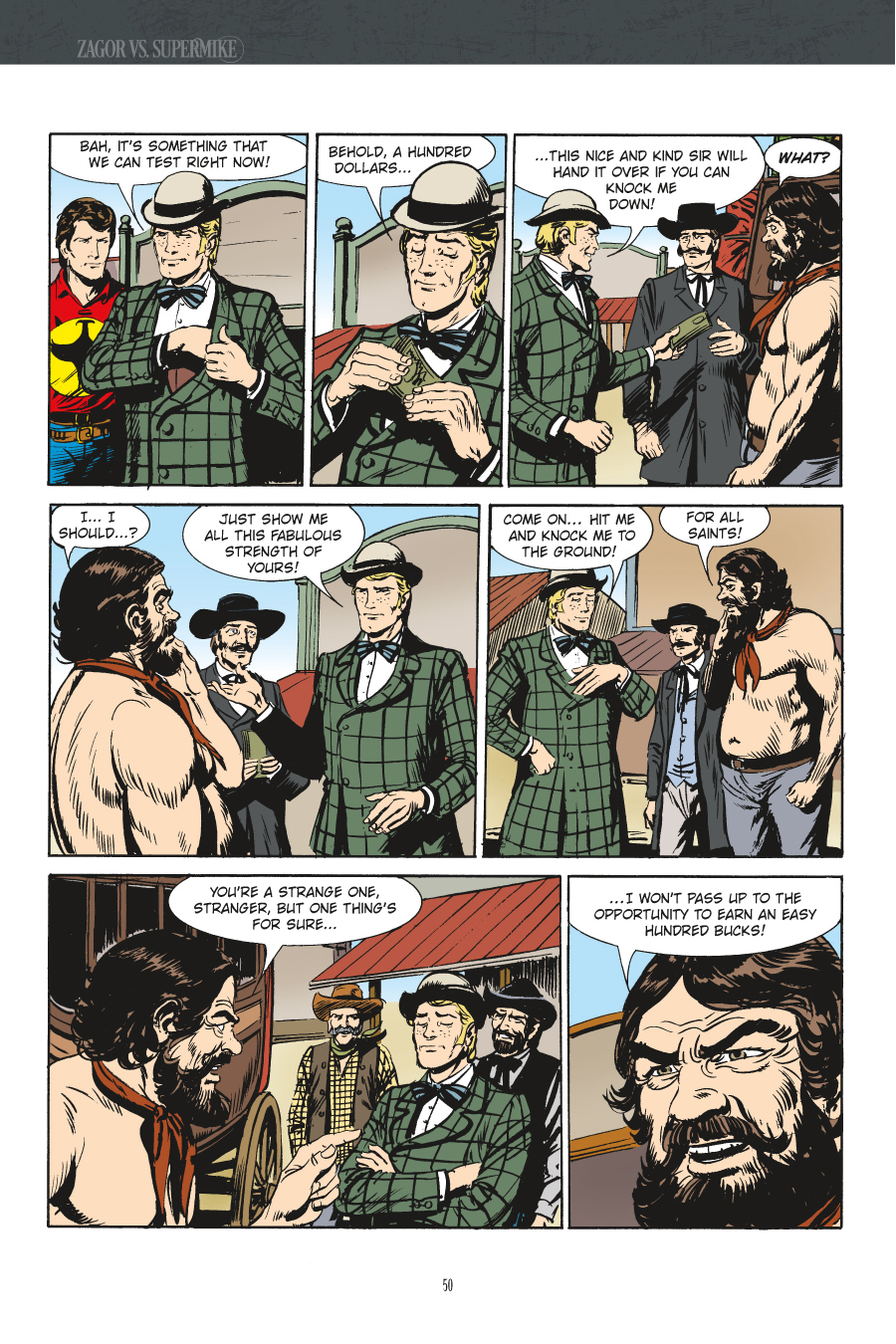 Zagor vs. Supermike (2017 Paperback), GN, Nolitta, Ferri, Rubini