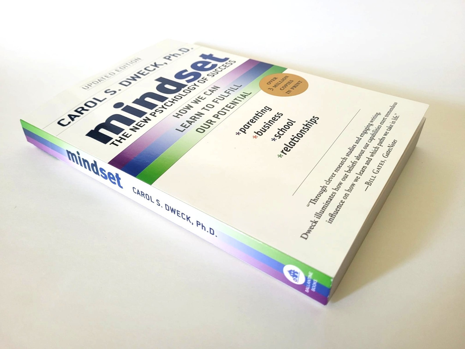Mindset The New Psychology of Success Updated Edition Paperback By Carol S Dweck