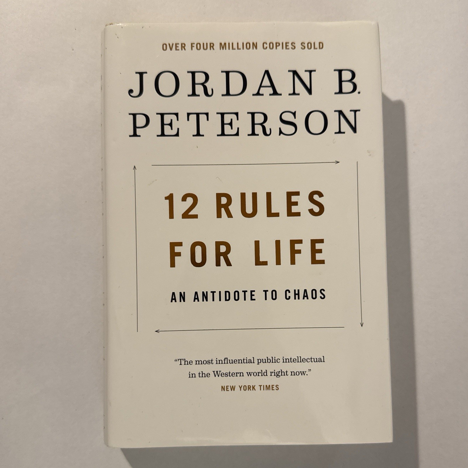 Jordan B. Peterson 12 Rules for Life: An Antidote to Chaos Paperback English