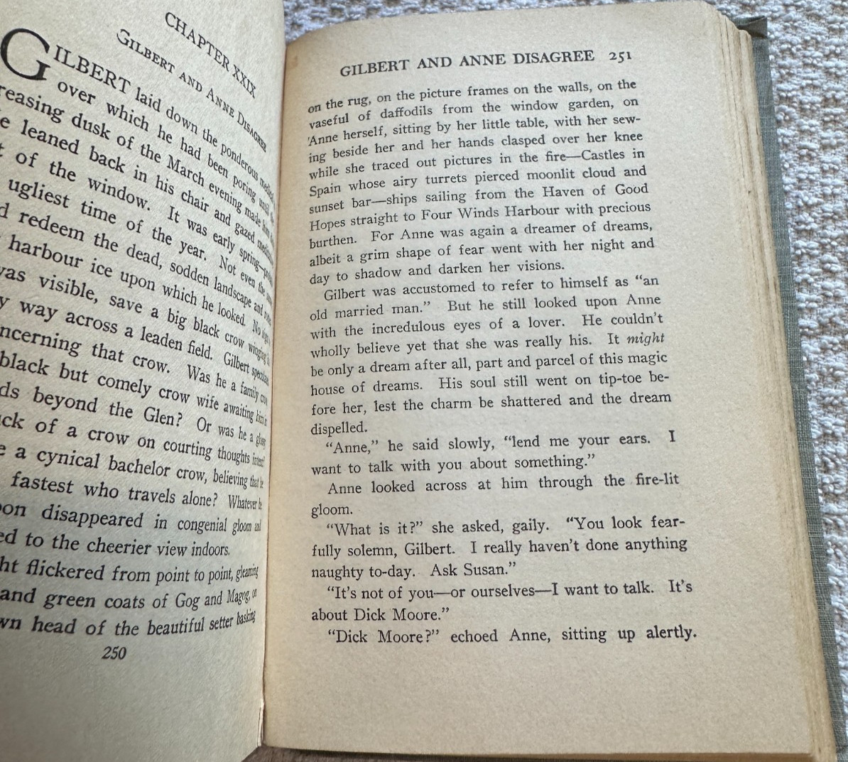 Annes House of Dreams L M Montgomery 1st Edition 1917 Hardback A L Burt Co Pub