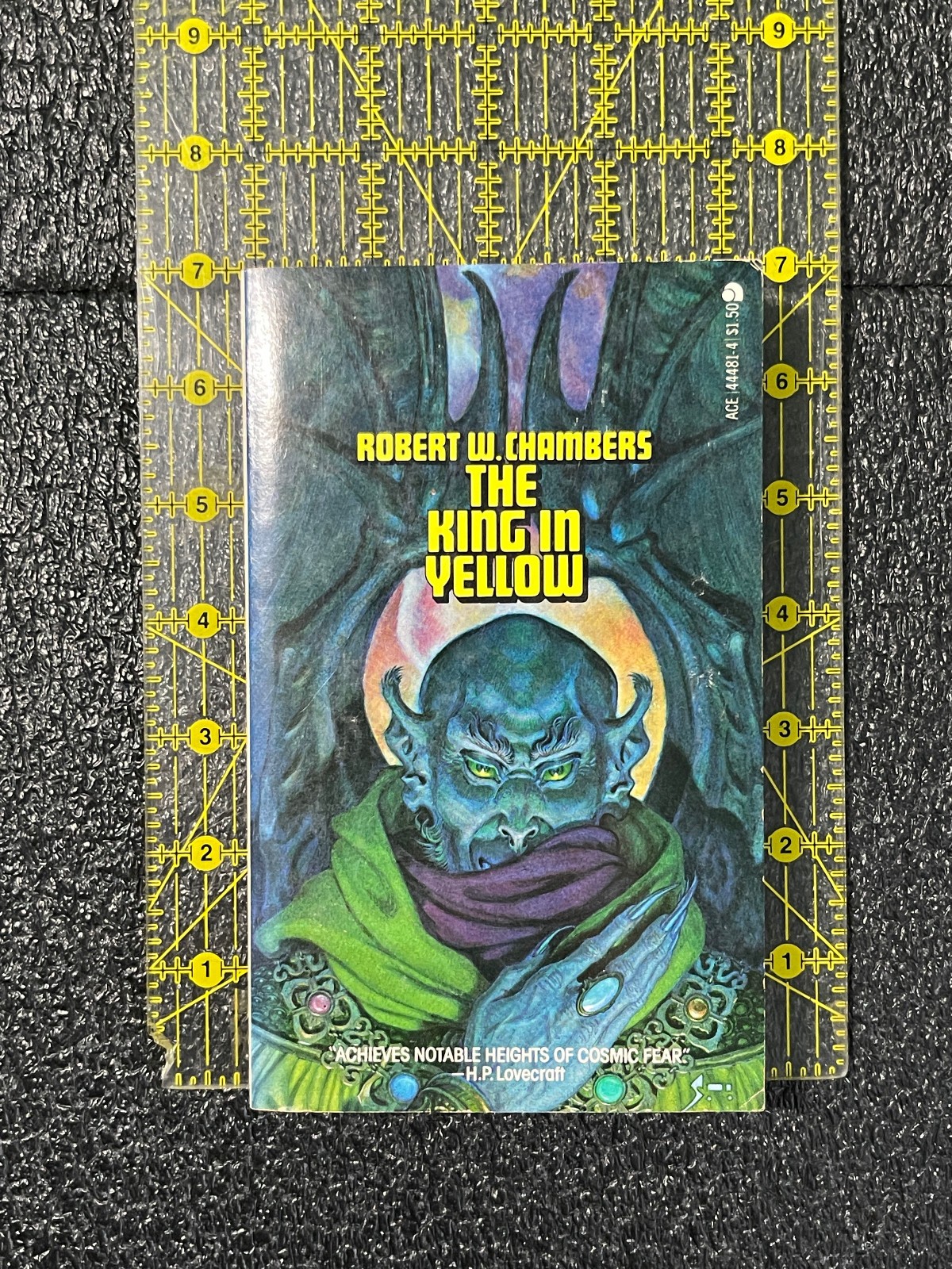 HORROR Robert W Chambers King In Yellow 1977 1st VTG PB Weird FictIon CTHULHU