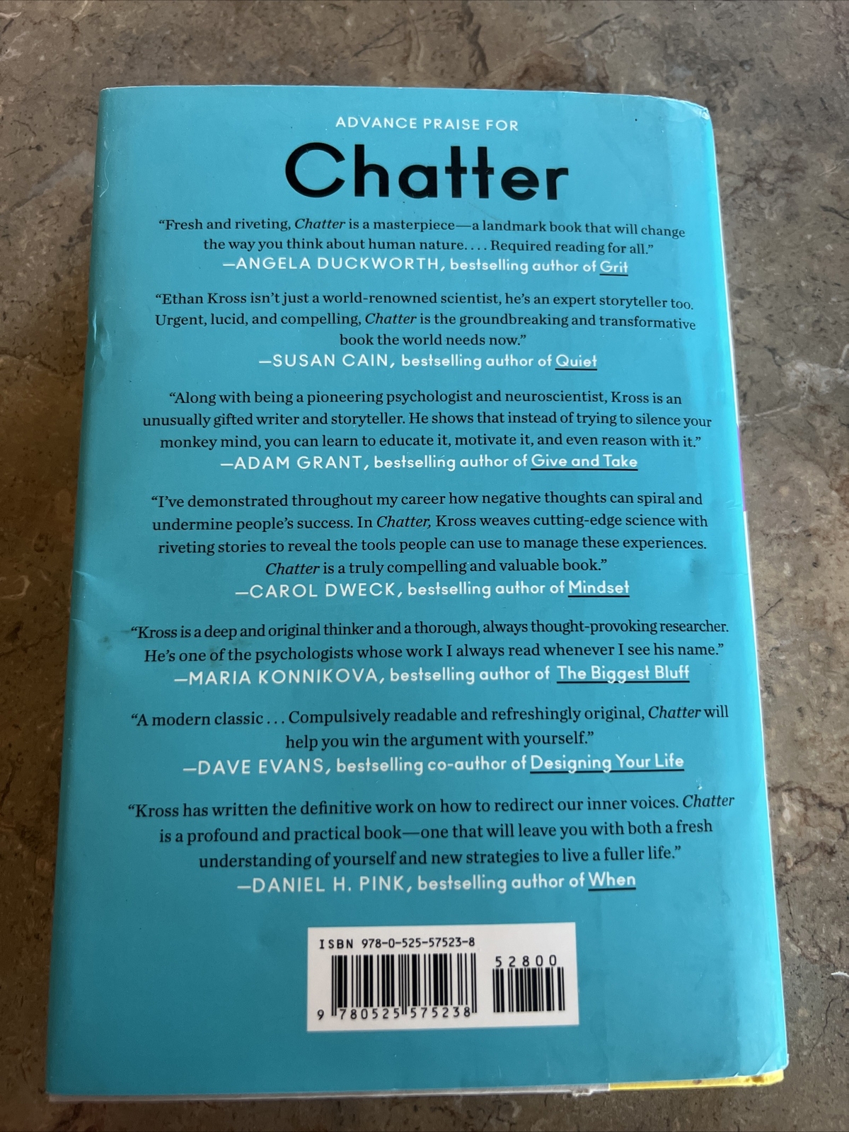Chatter: The Voice in Our Head, Why It Matters Ethan Kross See Pics