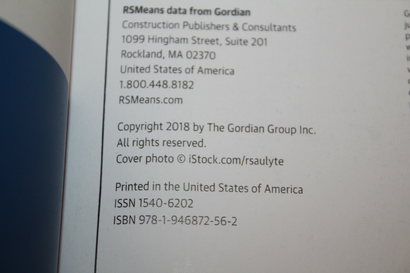Facilities Construction Costs with Rsmeans Data : 60209 (2018, Trade Paperback)