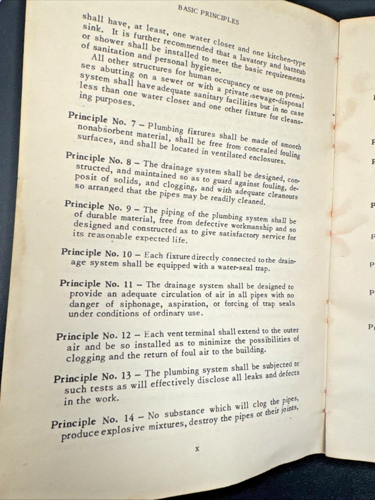 VTG 1955 National Plumbing Code Book ASA A40.8-1955 SC 174 Pages Illustrated