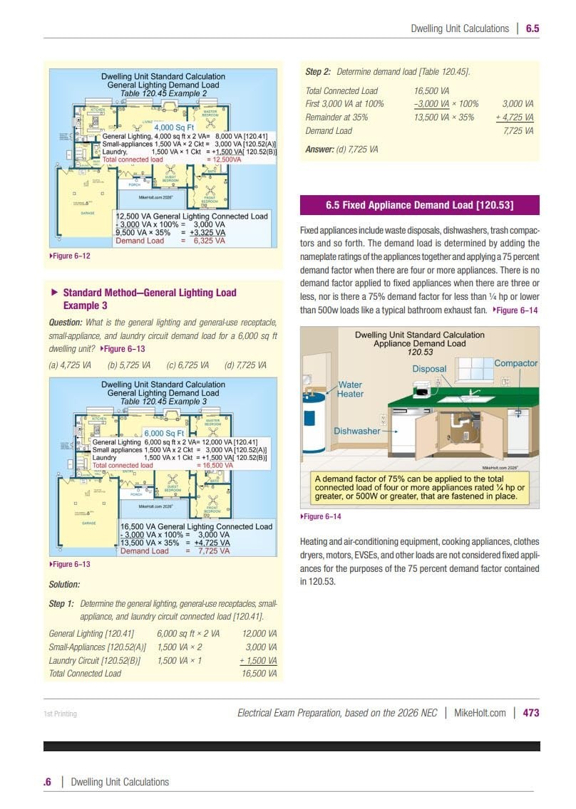 2026 Mike Holt Electrical Exam Preparation Textbook with Answer Key