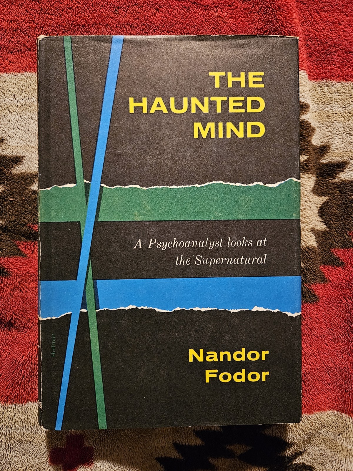 The Haunted Mind – Nandor Fodor 1959 Garrett Publications 1st Edition HC DJ