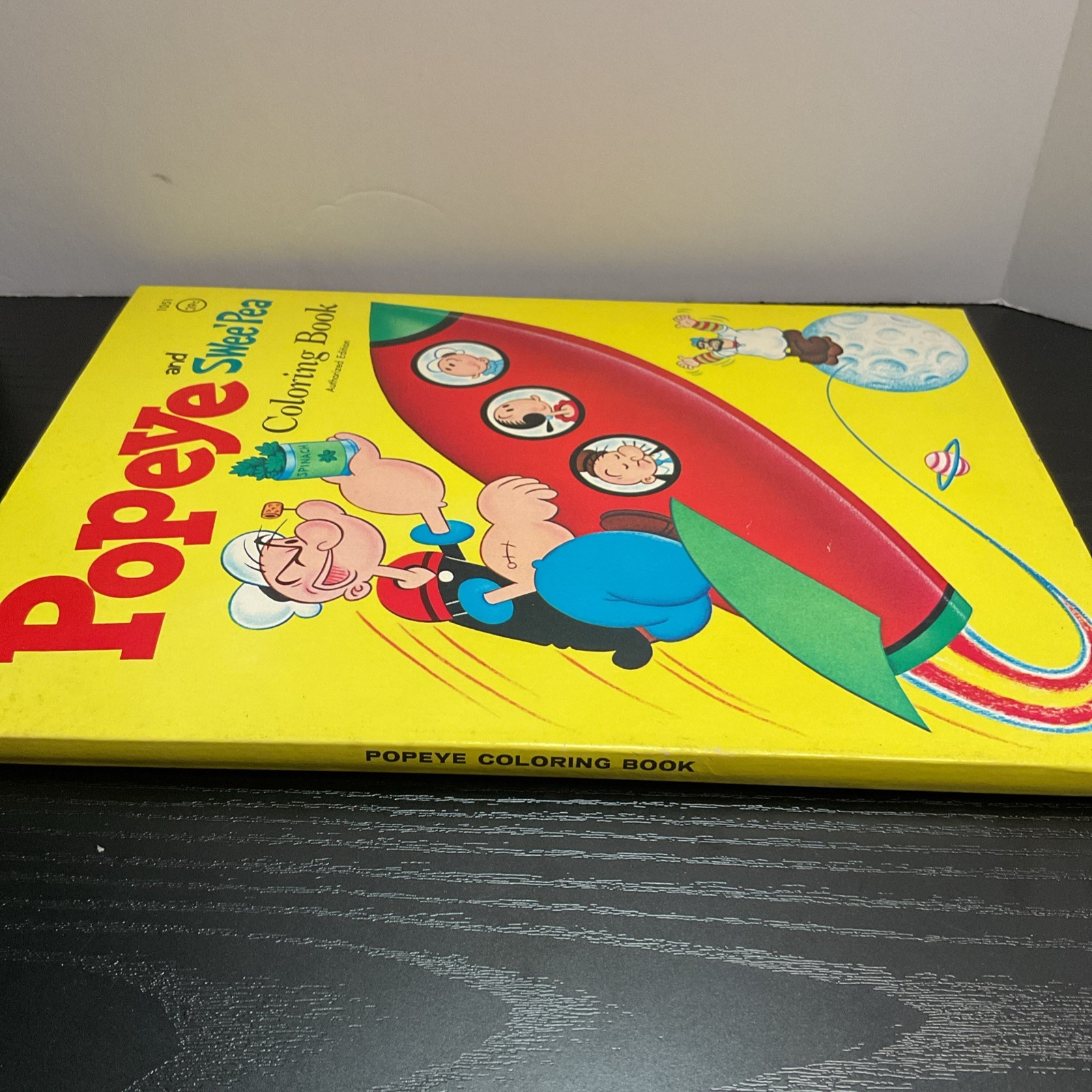 1970 Whitman Popeye & Swee’Pea UNUSED Coloring Book