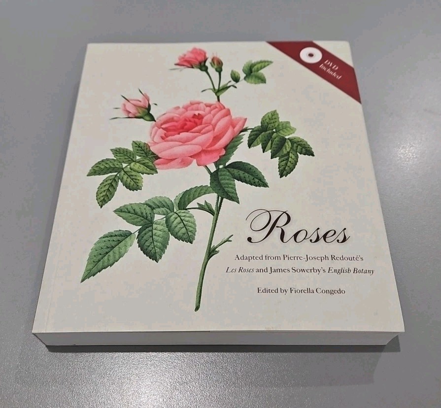 Roses: Mini Archive with DVD Included by Redoute, Pierre-Joseph; Sowerby, James