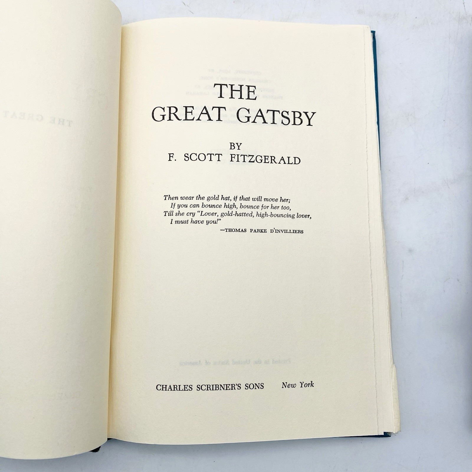 Lot of 4 F. Scott Fitzgerald Hardcover Novels Charles Scribner’s Sons Acceptable