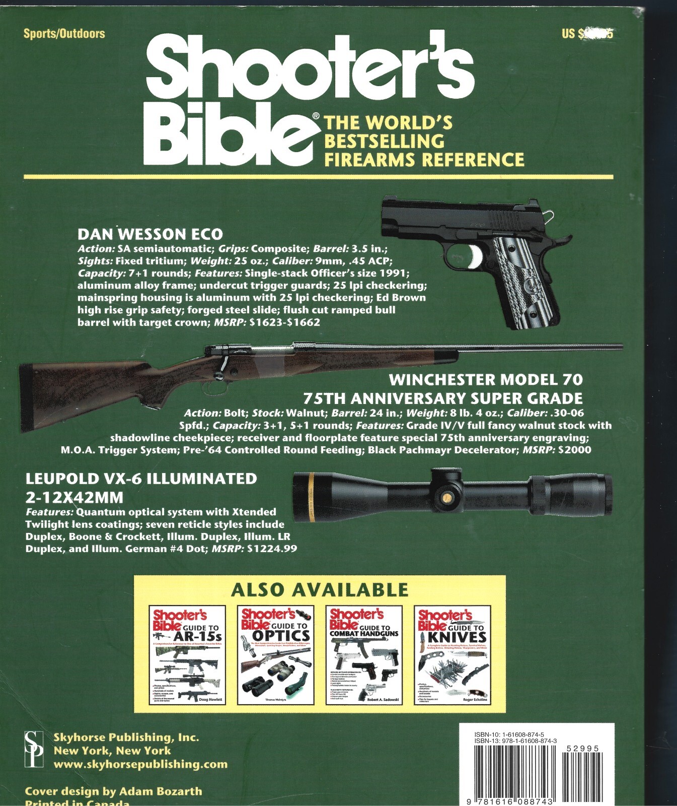 Shooter’s Bible-Firearms Reference-104th Edition-2012-600 pages