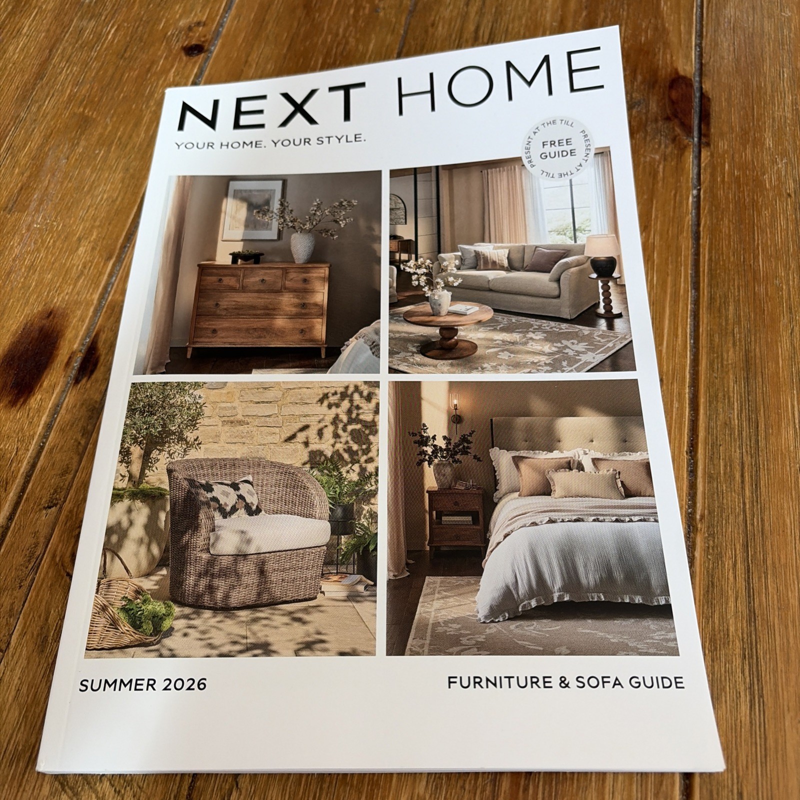 NEXT HOME – Summer 2026 – Furniture & Sofa Catalogue / Guide – 161 Pages