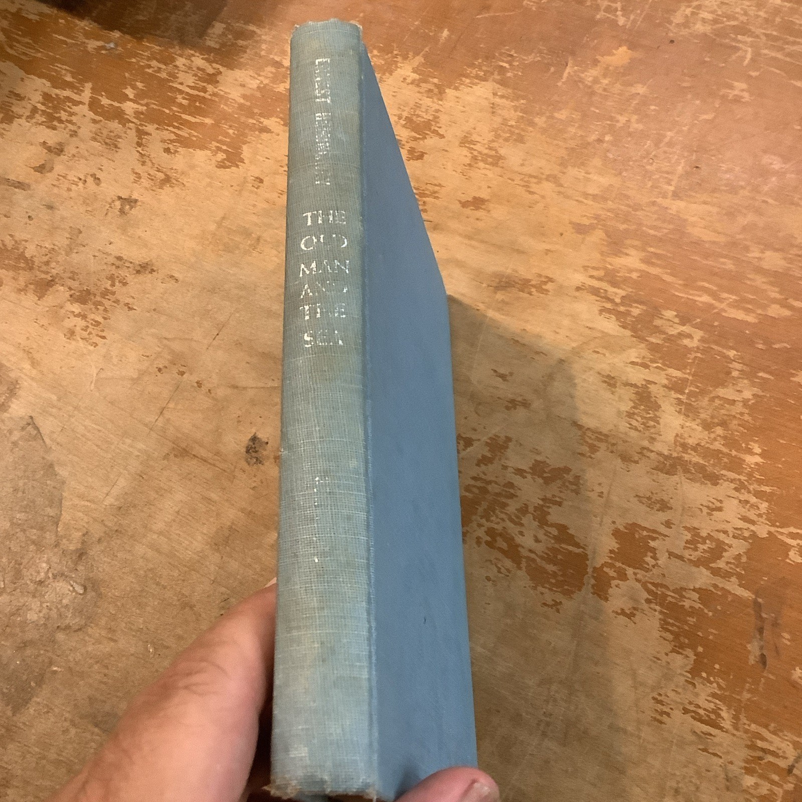 First Edition First Printing Old Man And The Sea Hemingway No Dust Jacket