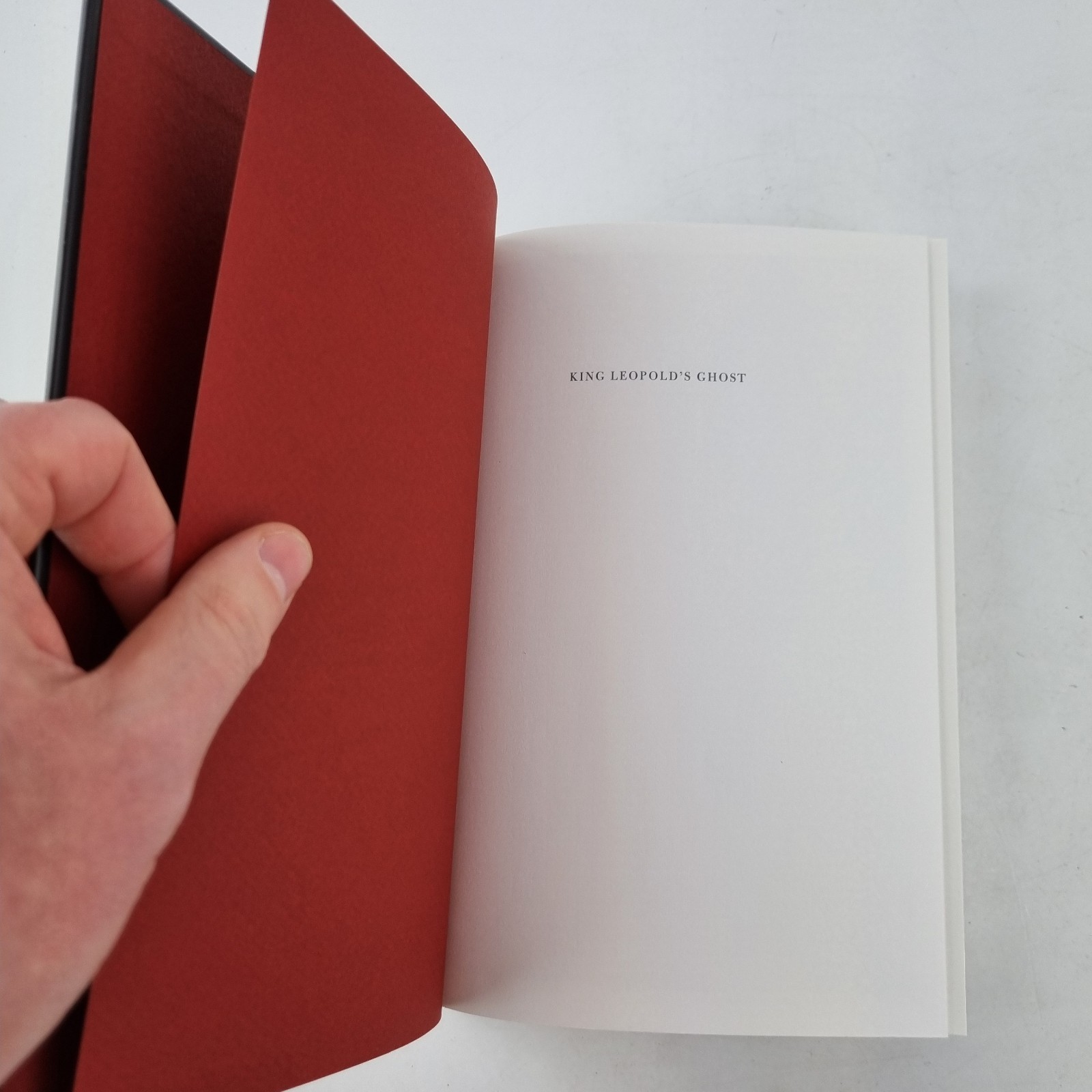 Folio Society: King Leopold’s Ghost By Adam Hochschild 2017