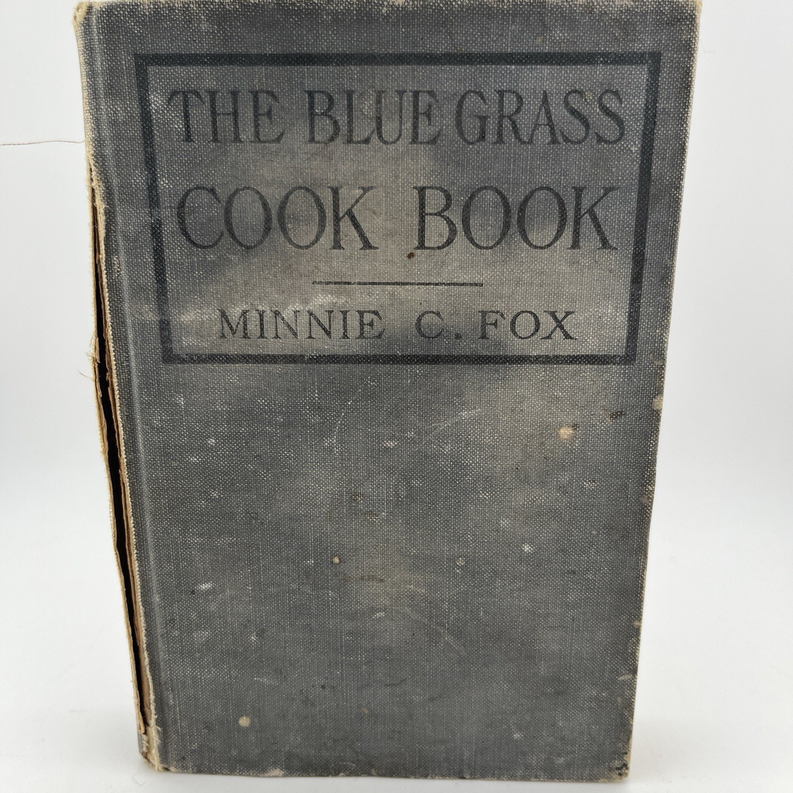 The Blue Grass Cook Book MINNIE C. FOX 1st Edition 1st Printing 1904