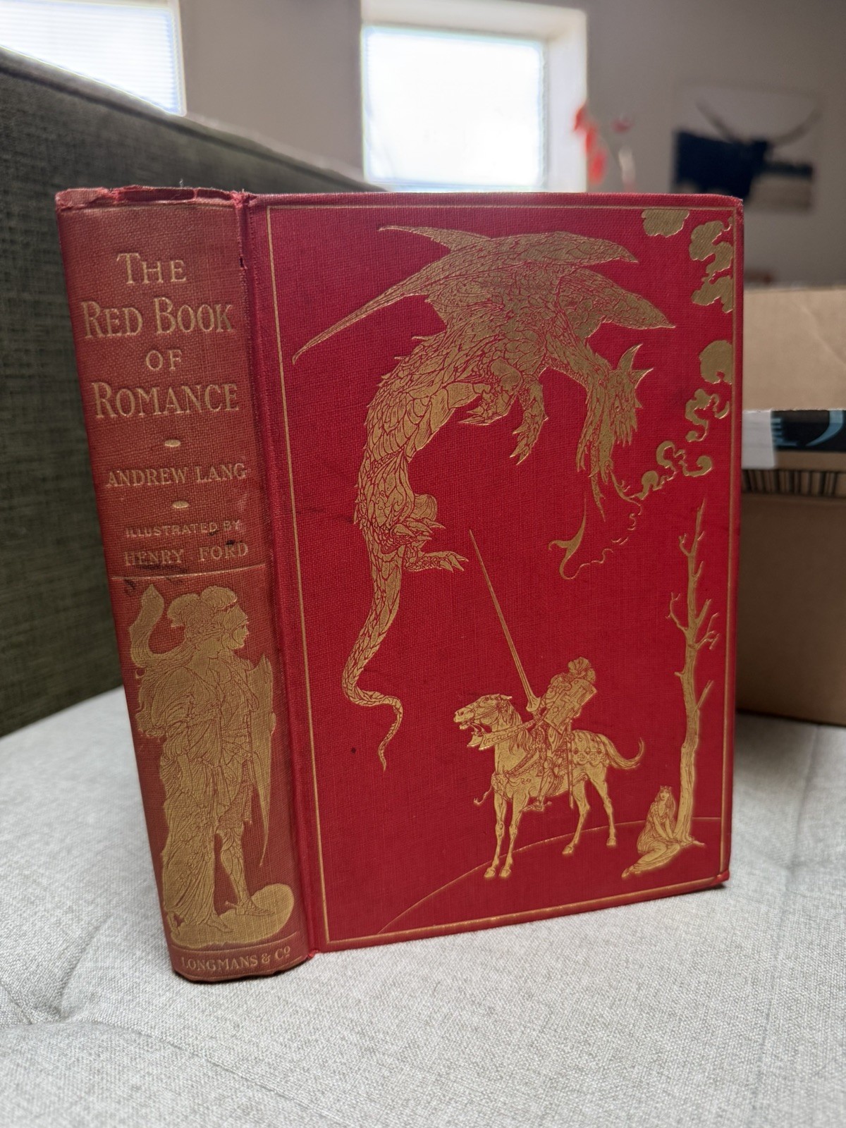1905/09/11-Lot 3 Andrew Lang,The Red Book of Romance/Heroes/All Sorts of Stories
