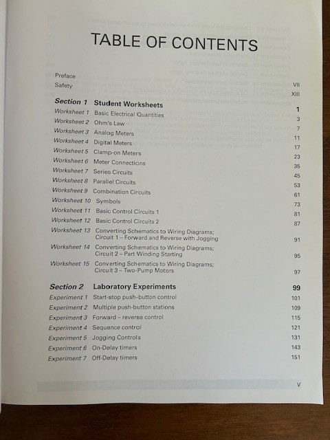 INDUSTRIAL MOTOR CONTROL Workbook & Lab Manual Stephen L. Herman 6th edition