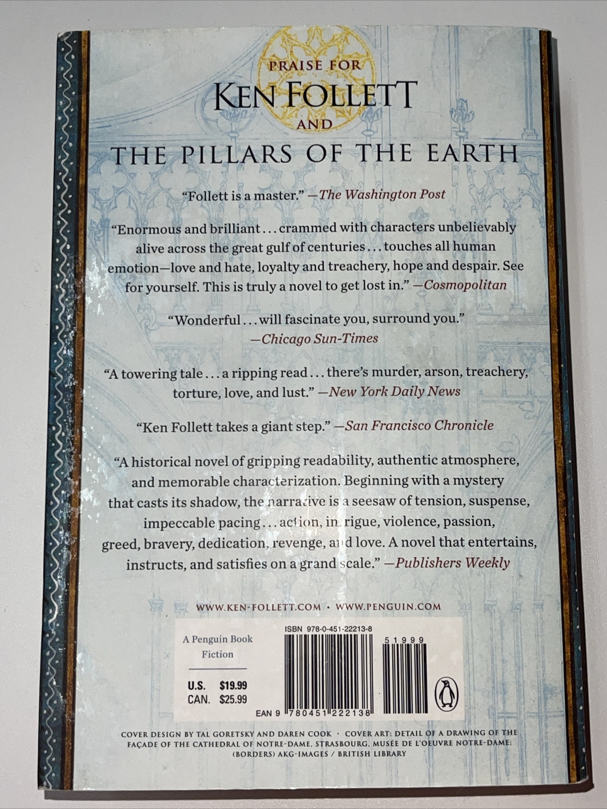 Kingsbridge Ser.: The Pillars of the Earth : A Novel by Ken Follett