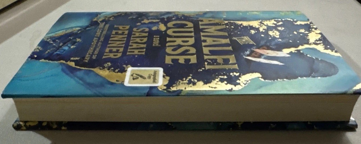 The Amalfi Curse by Sarah Penner Signed 2025 Hardcover