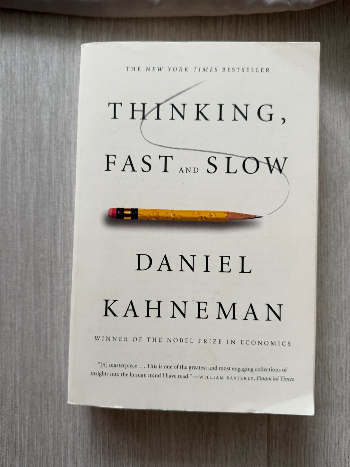 Thinking, Fast and Slow by Daniel Kahneman Paperback Farrar Straus Decision-Mak…
