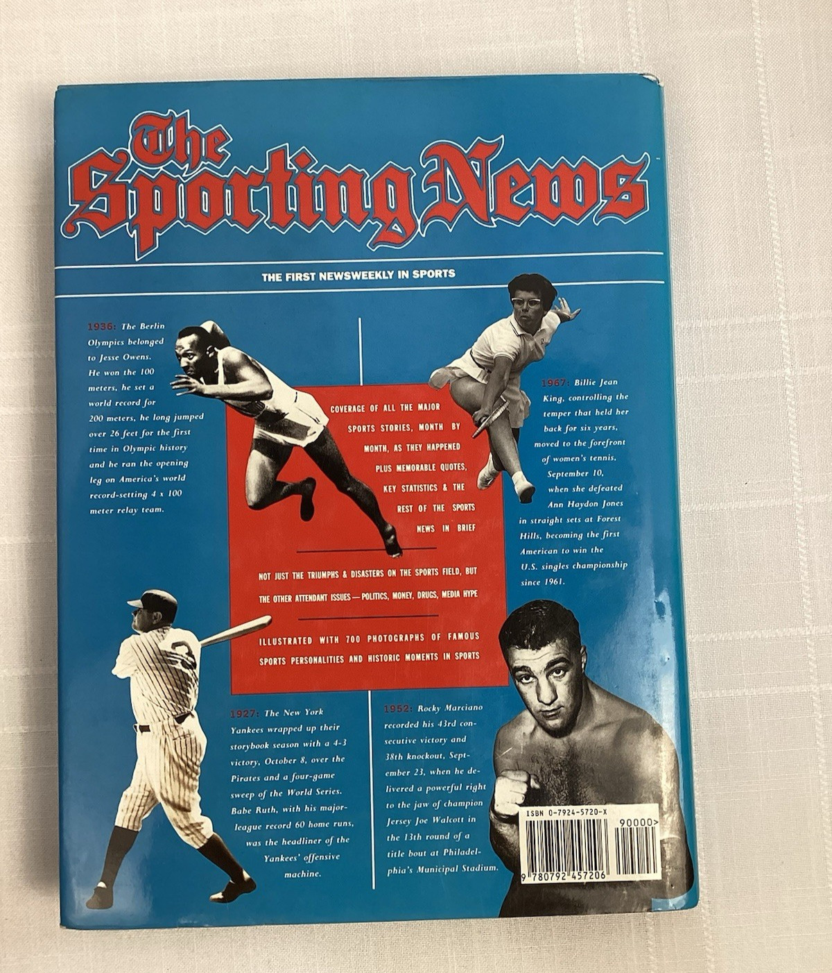 The Sporting News : Chronicle of Twentieth Century Sport by Ron Smith 1900s-1992