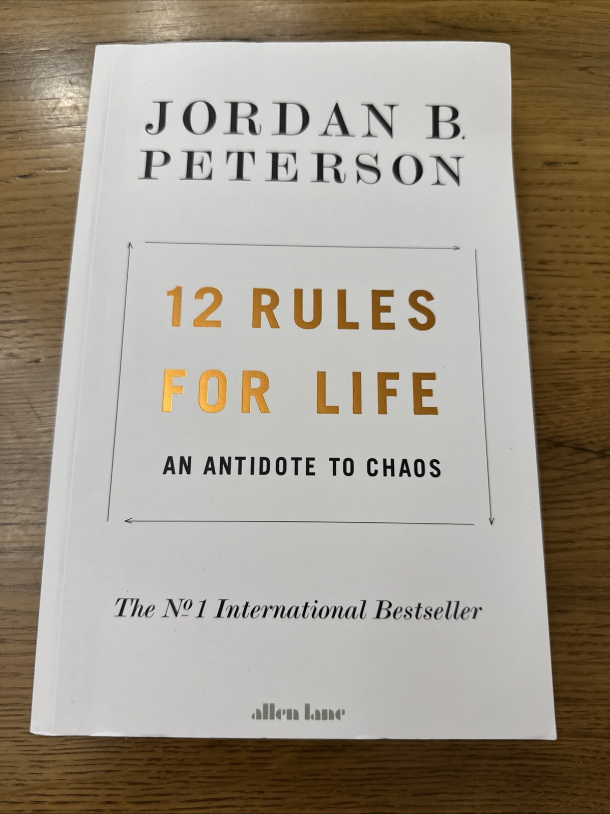 12 Rules For Life [Paperback] An Antidote To Chaos Jordan B. Peterson