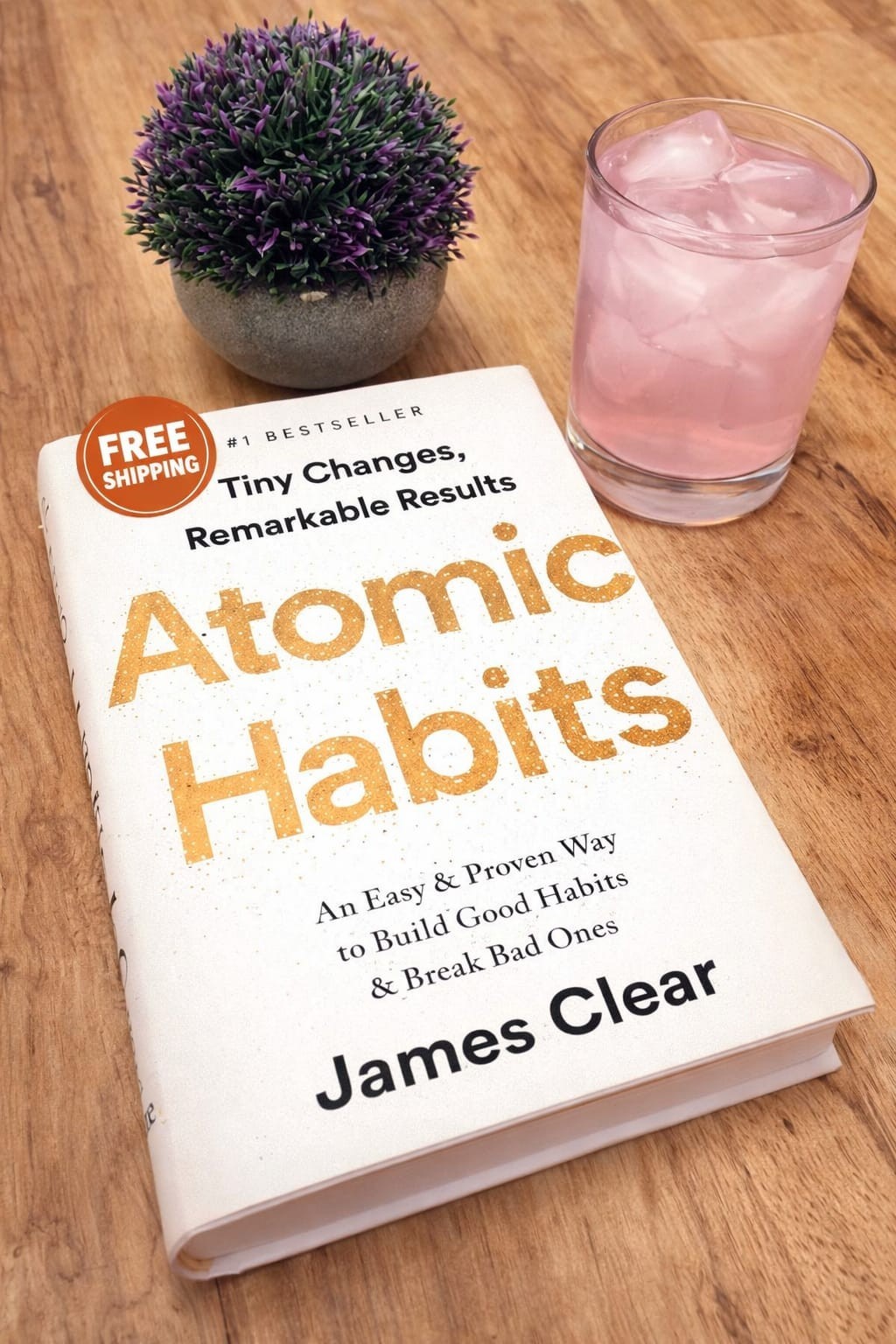 Atomic Habits Book James Clear | Improve Your Life with Small Habits | Top Bests