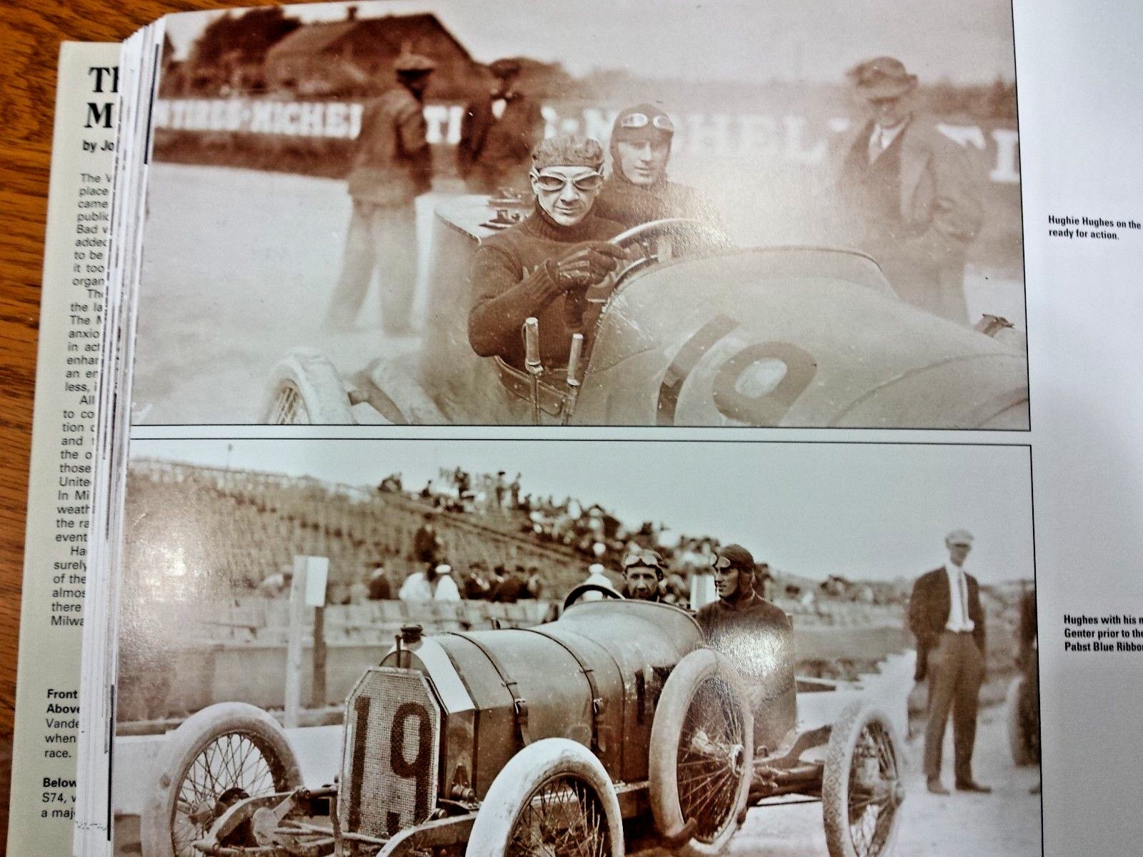 The 1912 Milwaukee Races : Vanderbilt Cup and Grand Prize by Joel E. Finn vt