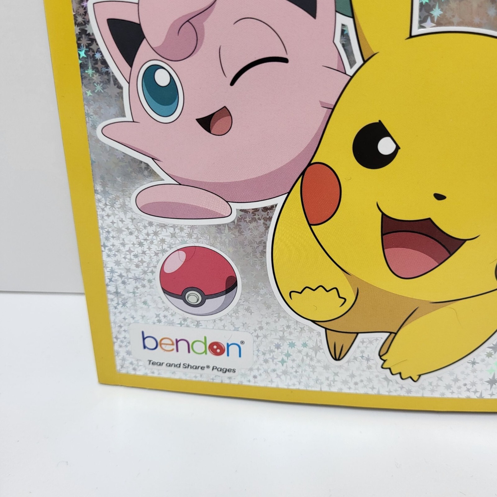Bendon Pokemon Advanced Coloring Book Uncolored 40 Pages Tear & Share Adult Kids