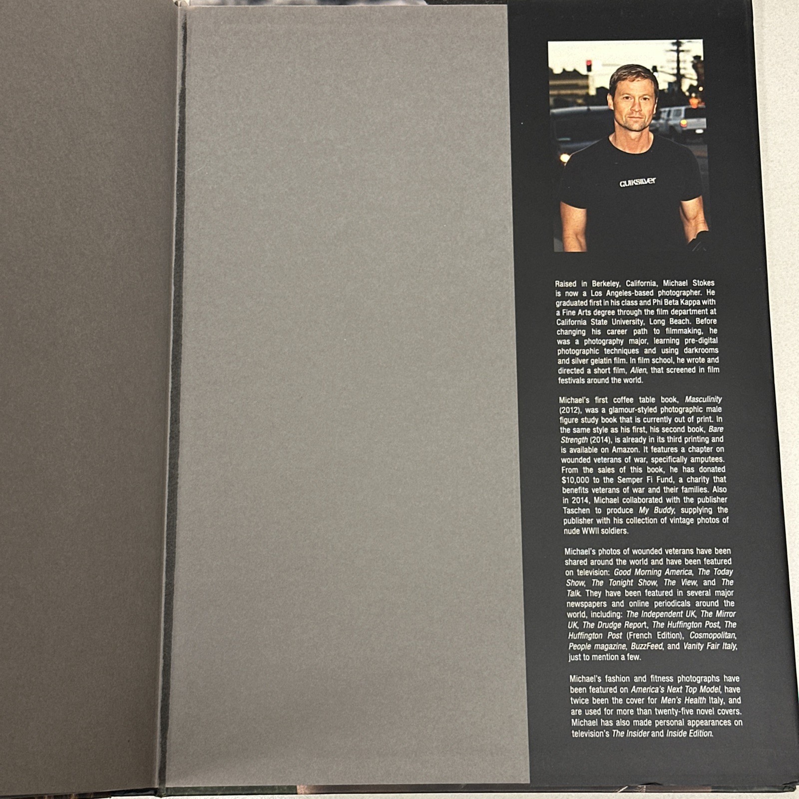 MICHAEL STOKES PHOTOGRAPHY , EXHIBITION Male Photography HC, EXCELLENT CON