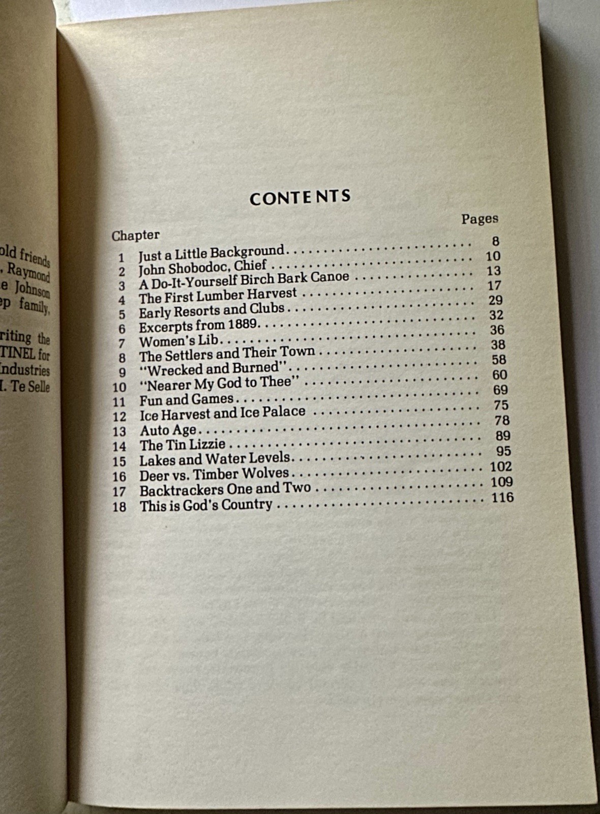 80 Years In God’s Country E H Epler Signed 116 Pages 1973 2nd Ed Three Lakes WI