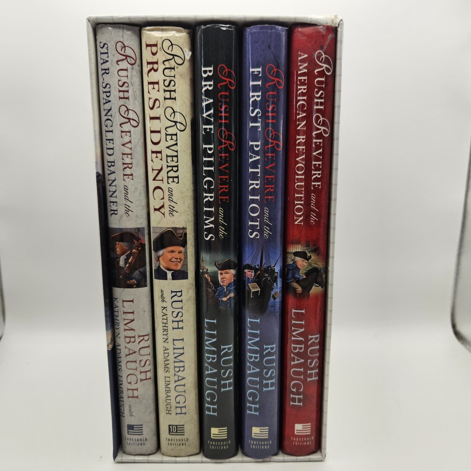 Incredible Adventures of Rush Revere, Time Travel Adventures, 5-Book Set, Unread
