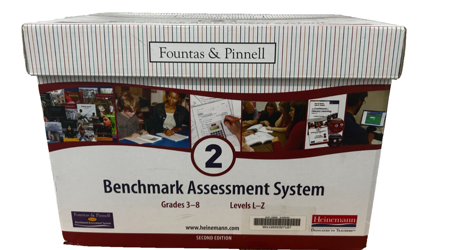 Fountas & Pinnell Benchmark Assessment System 2 Complete Set with Teacher Books