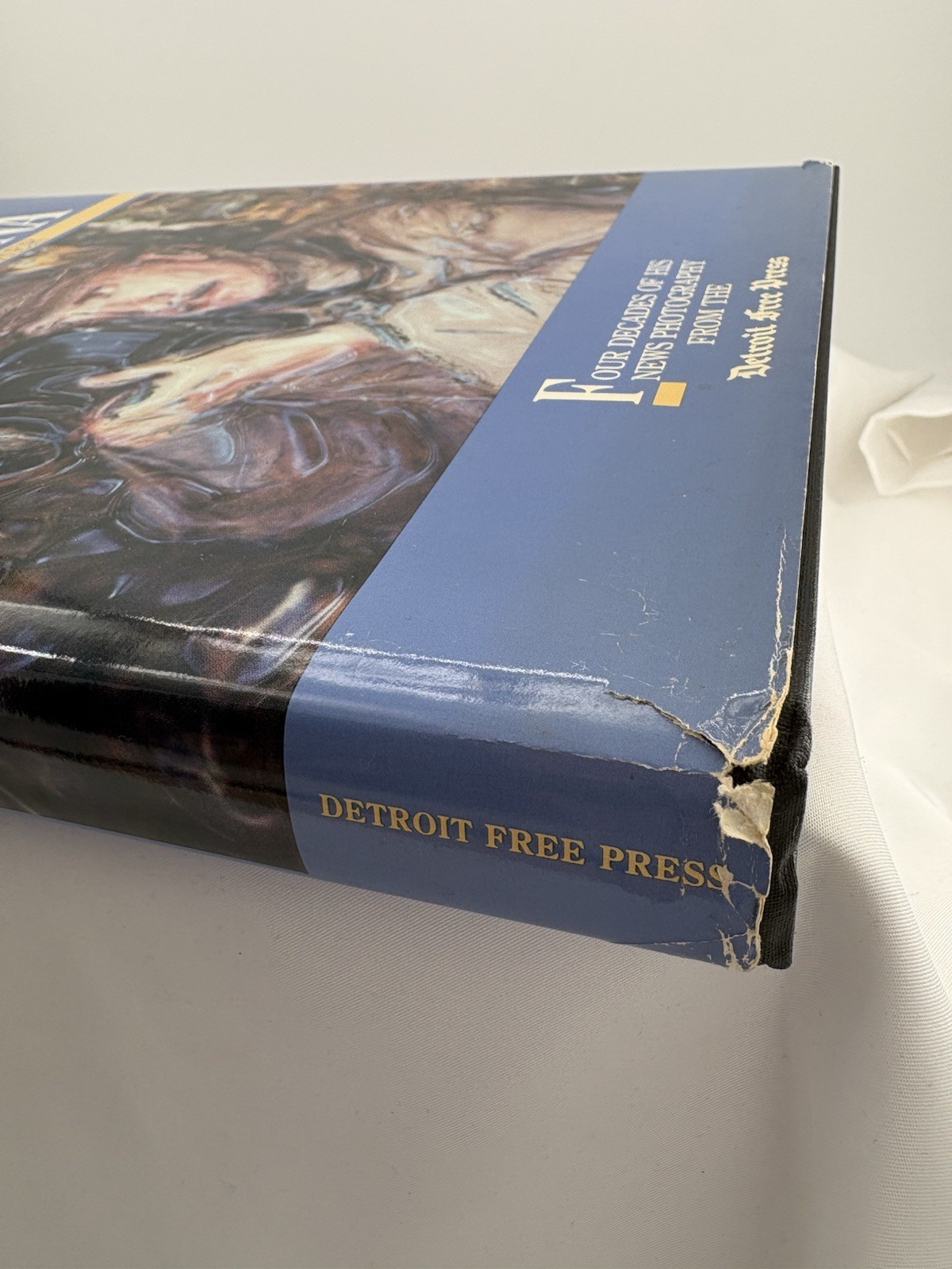 Tony Spina Chief Photographer Detroit Free Press 1988 1st Ed. Signed/Inscribed