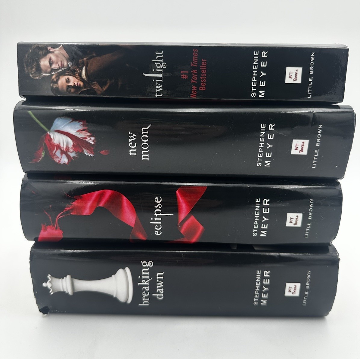 Lot Of 4 Twilight Saga Series Books by Stephenie Meyer Paperback/Hardcover Mix