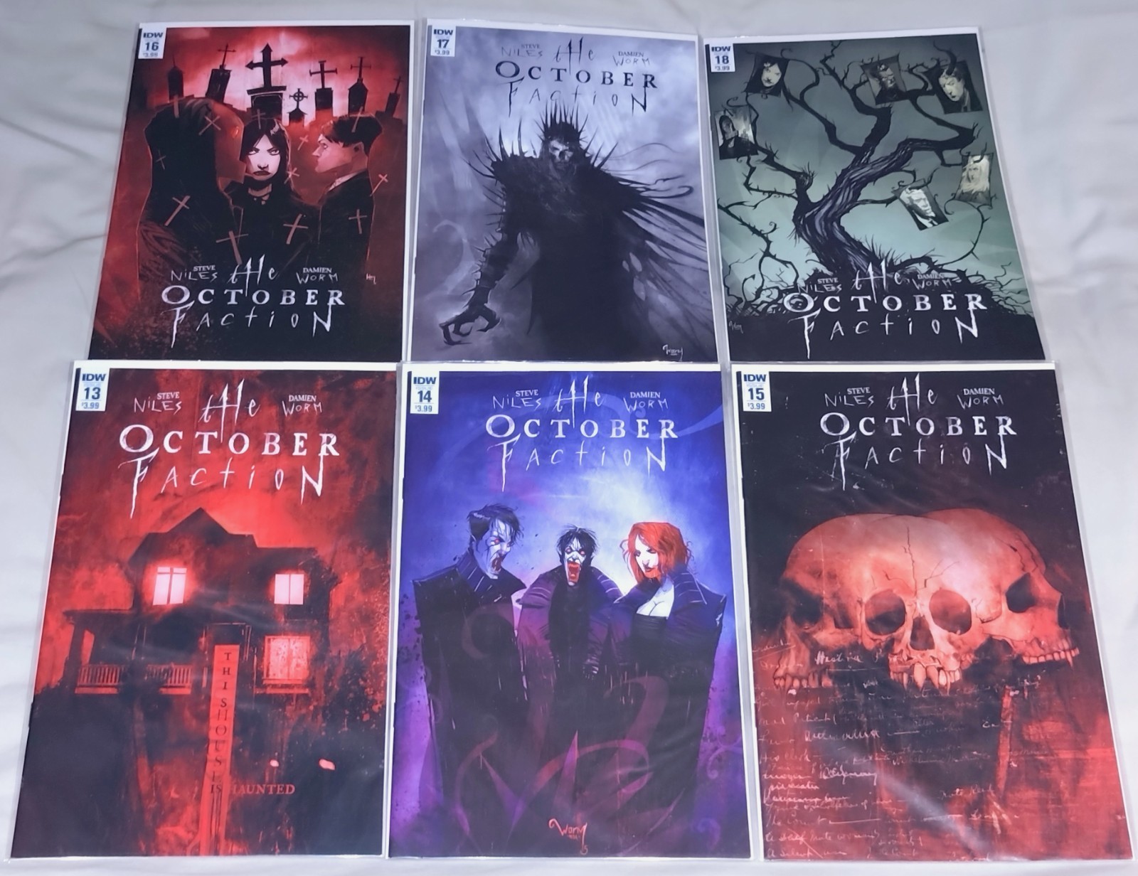 The October Faction #1-18 Complete Series/Run – IDW Publishing (2014) NM/VF