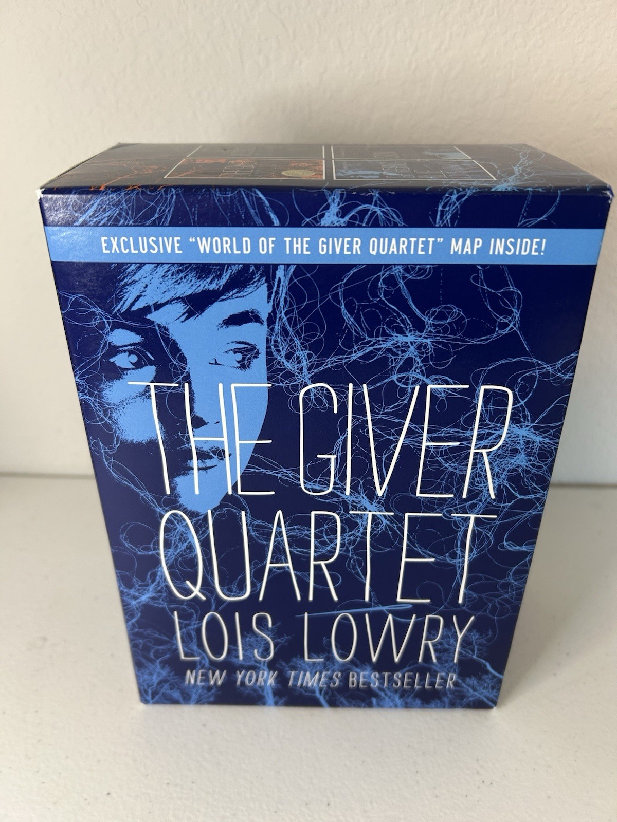 Giver Quartet Box Set Lois Lowry 2014 Hardcover Map Messenger Gathering Blue Son