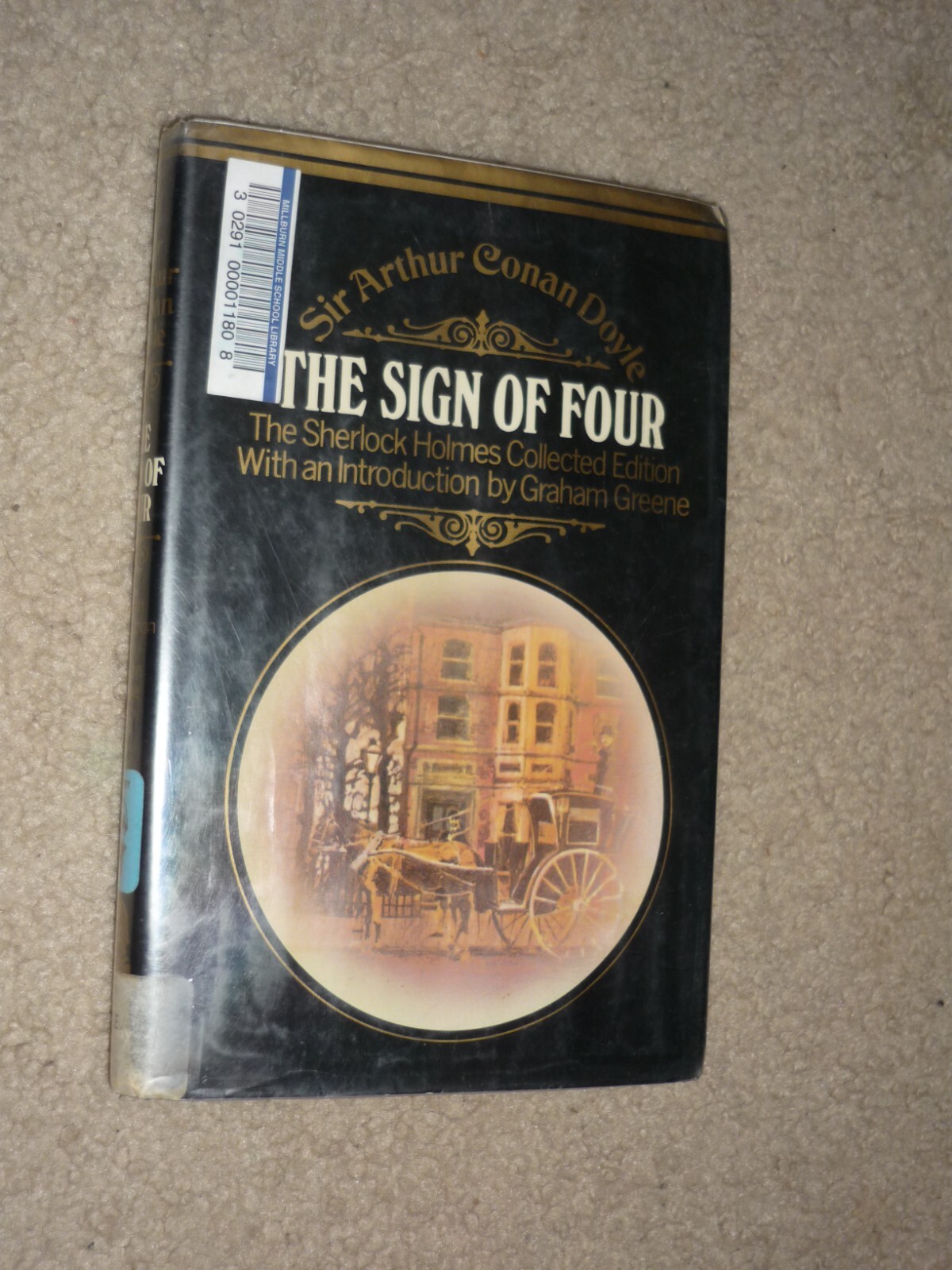 Sir Arthur Conan DOYLE The Sign of Four, 1st Edition 1974, Ex-Library