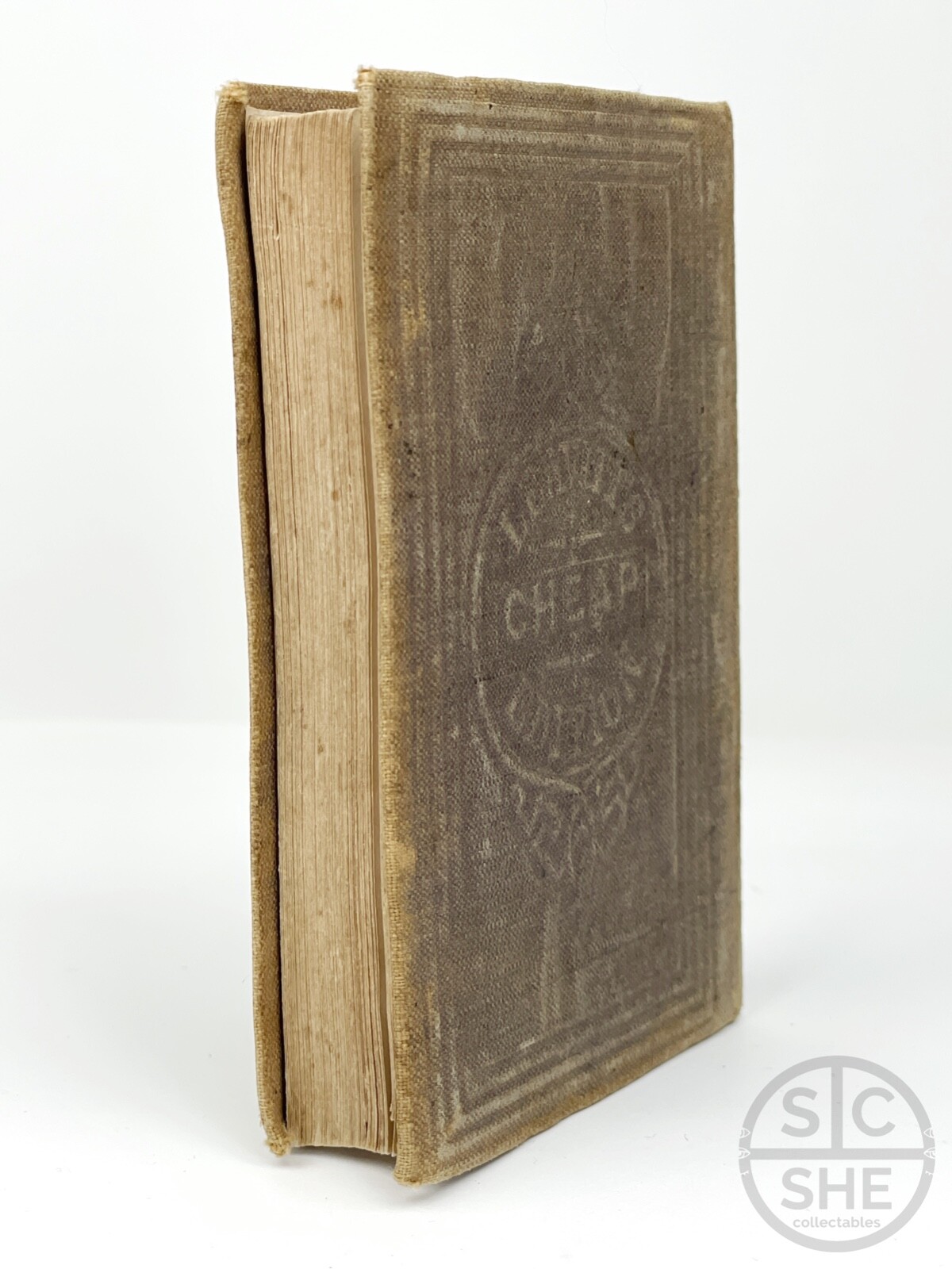 Leavitt Edition 1853: 3×4.5in | J. Milton Paradise Regained & Other Poems