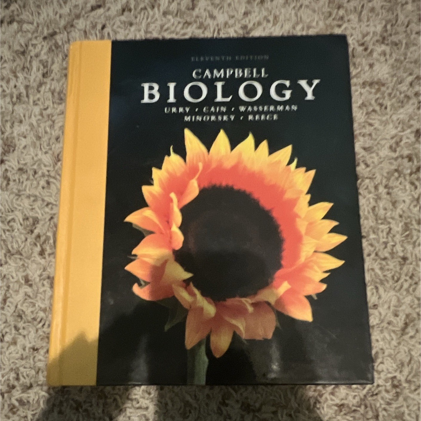 Campbell Biology 11th Edition Hardcover Textbook, Pearson English Biology