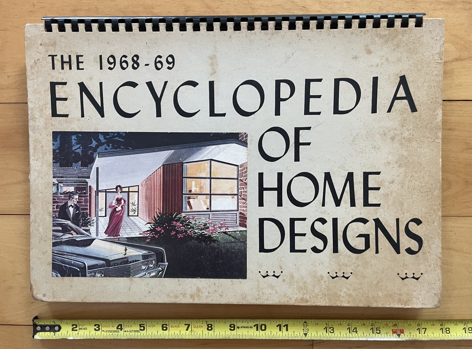 Encyclopedia Home Designs – 1968-69 – Modernism MCM Plans- 228 pgs 1700 Illust